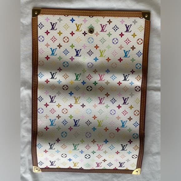 Louis Vuitton Porte Tresor Murakami White Multicolor - Picture 6 of 11